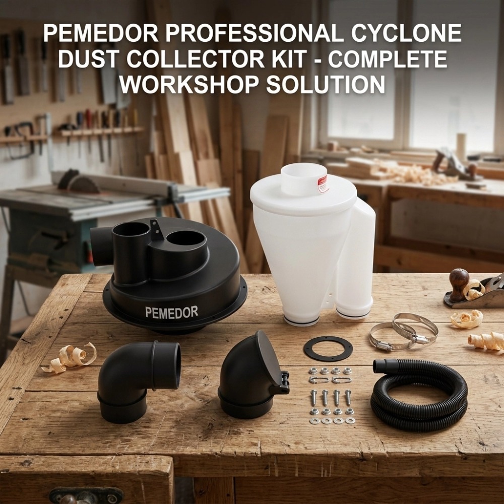 Woodworking Dust Collection - New Industrial Dual Cyclone Dust Separator
