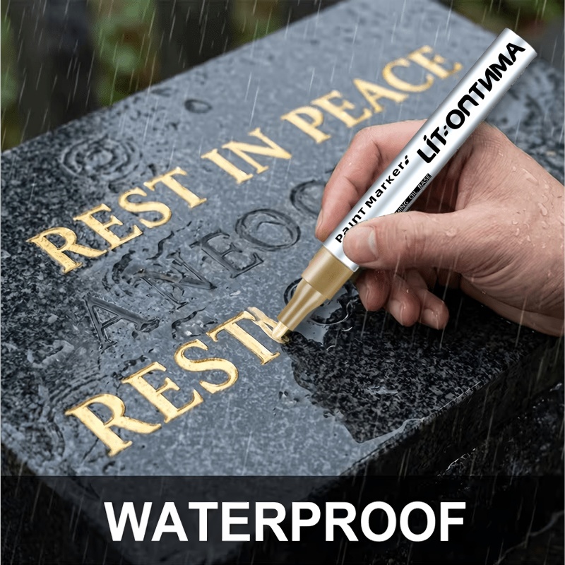Woodworking Art - oil-based marker pen, quick drying waterproof