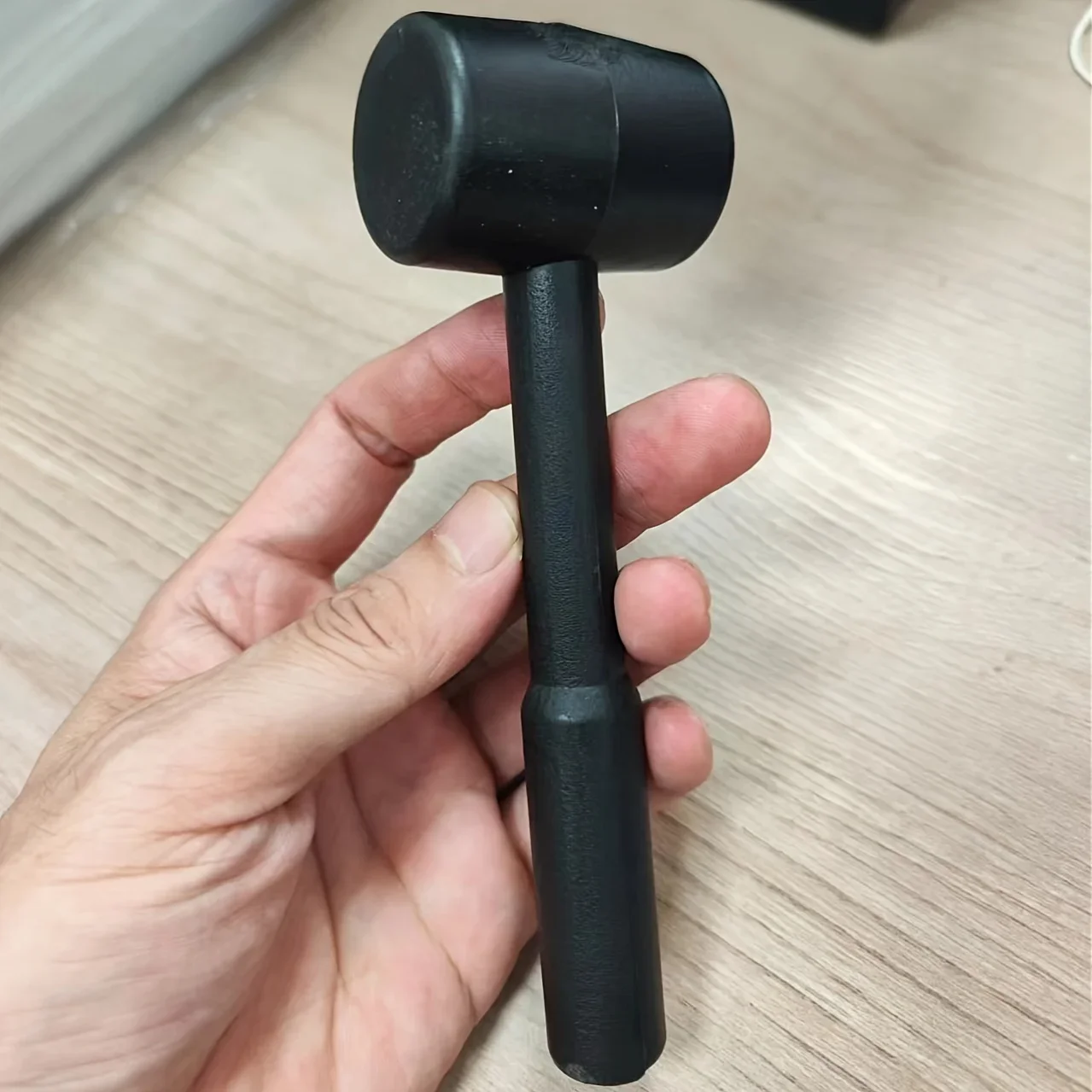 Woodworking Gift Ideas - Black rubber mallet - durable and