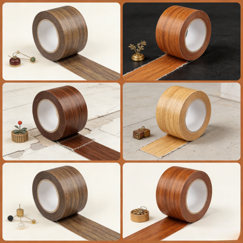 Xfasten Woodworking Tape - Self Adhesive Wood Grain Repair Patch