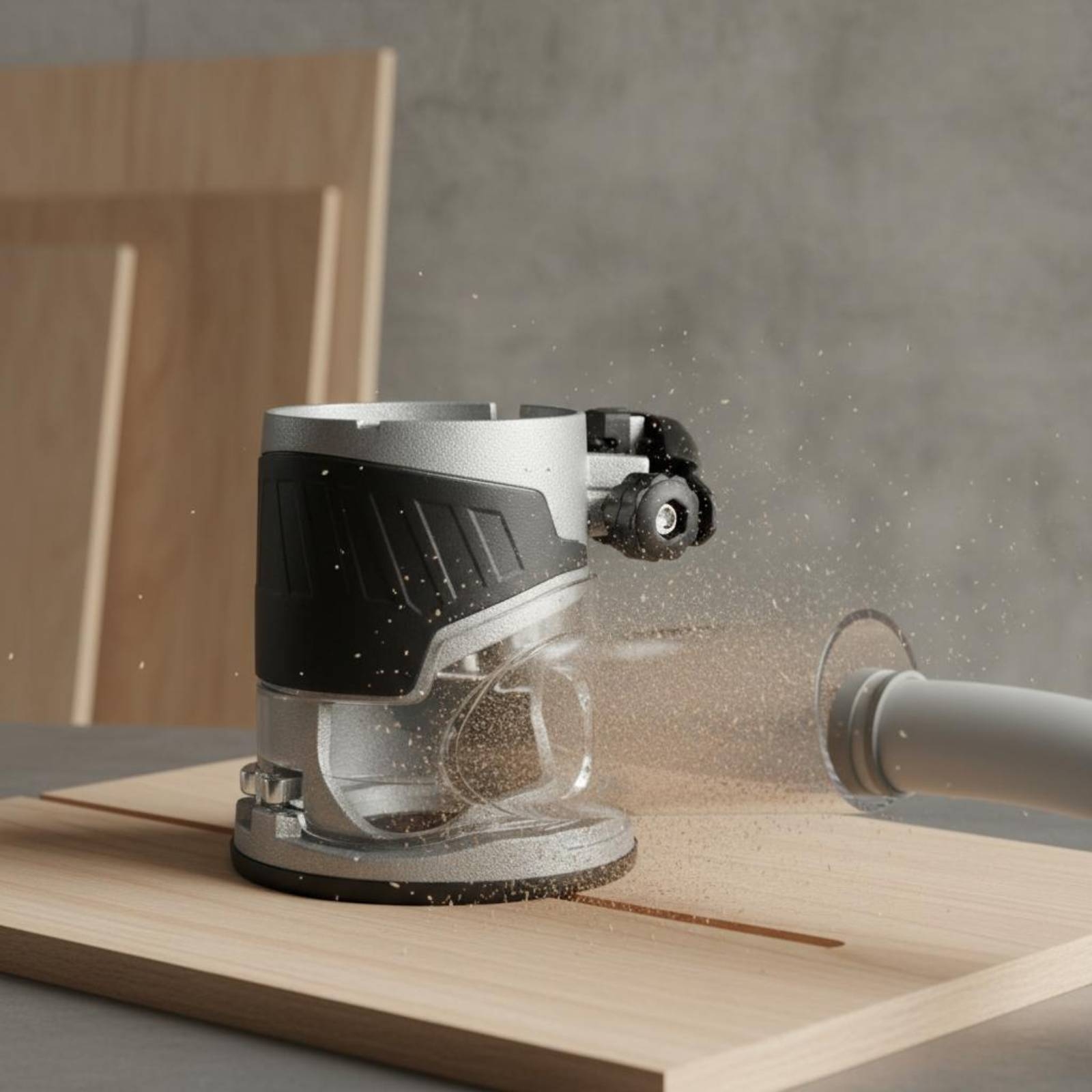Transparent Router Dust Hood T - Woodworking Dust Collection avis et prix