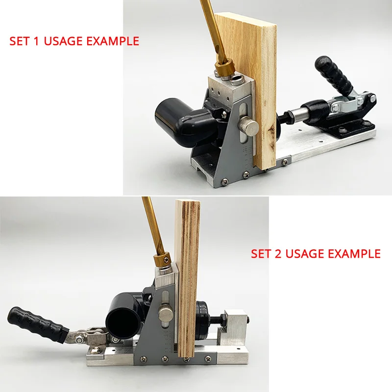 Pocket Hole Drill Guide Jig Ki - Woodworking Dust Collection avis et prix