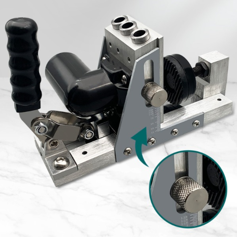 Pocket Hole Drill Guide Jig Ki - Woodworking Dust Collection avis et prix