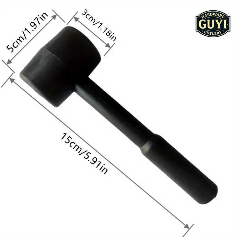 Black rubber mallet - durable  - Woodworking Gift Ideas avis et prix