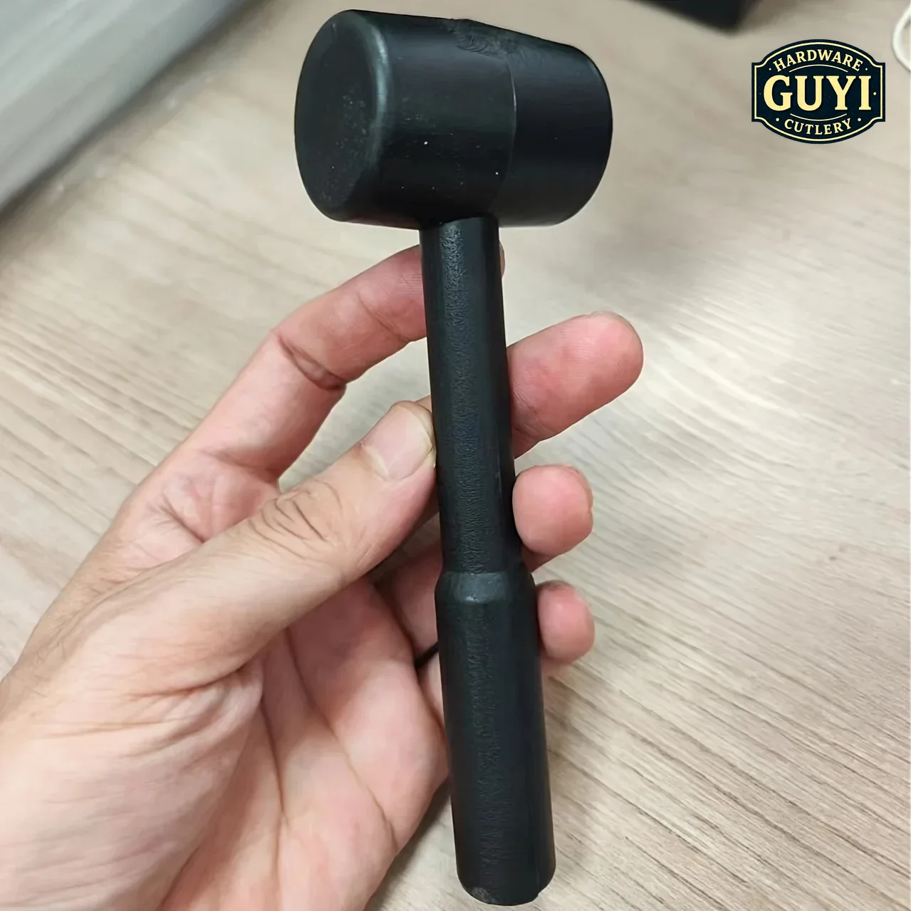 Black rubber mallet - durable  - Woodworking Gift Ideas avis et prix