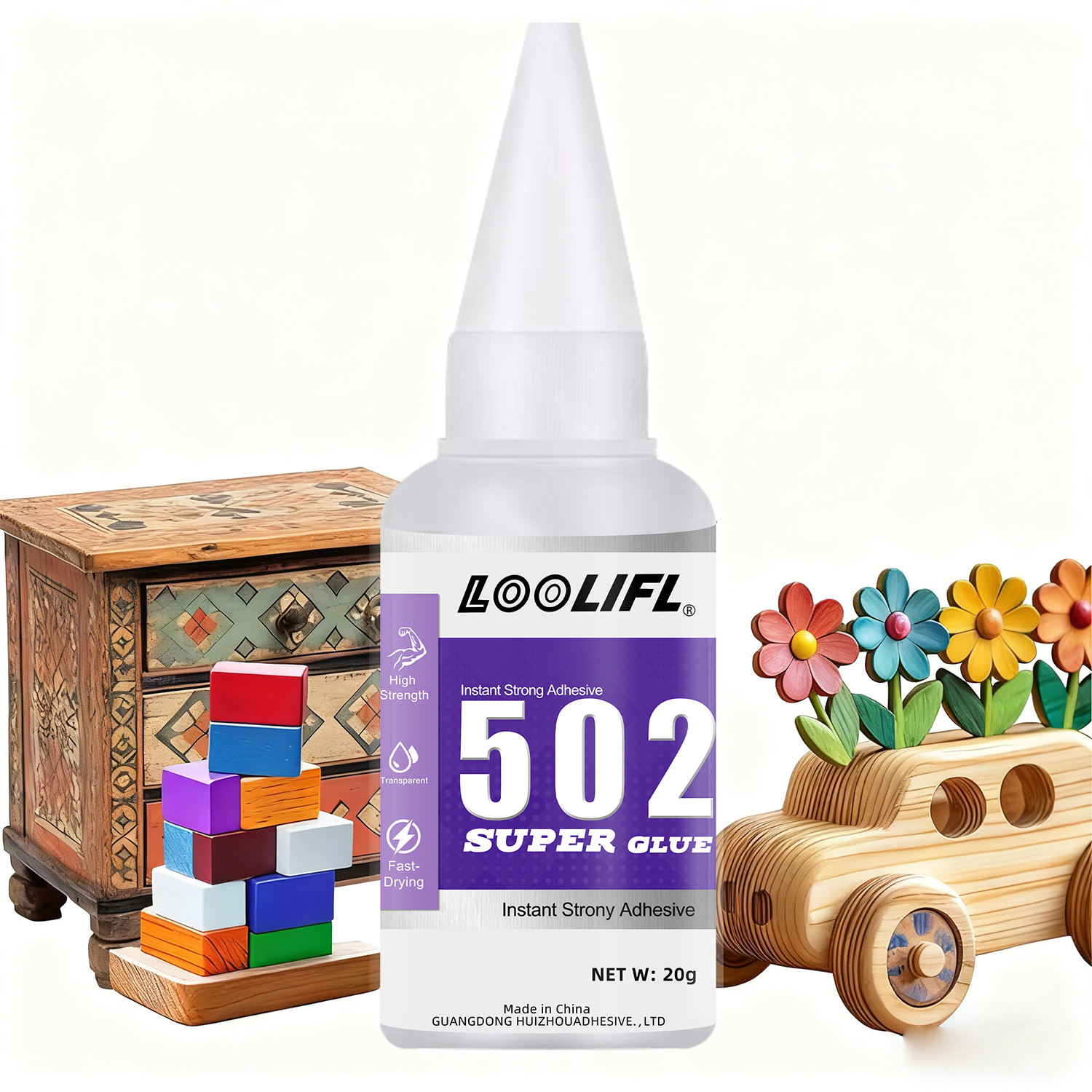 502 Super Glue Quick-drying St - Woodworking Glue avis et prix