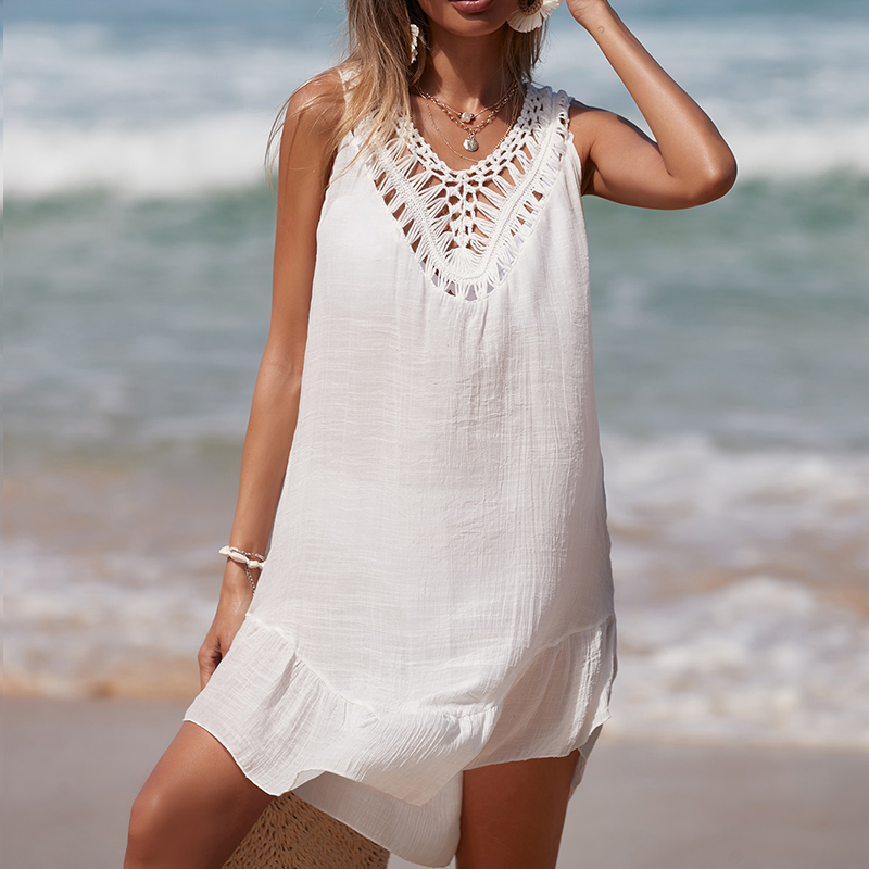 Women V-Neck Backless Hollow O - Woodworking Women avis et prix