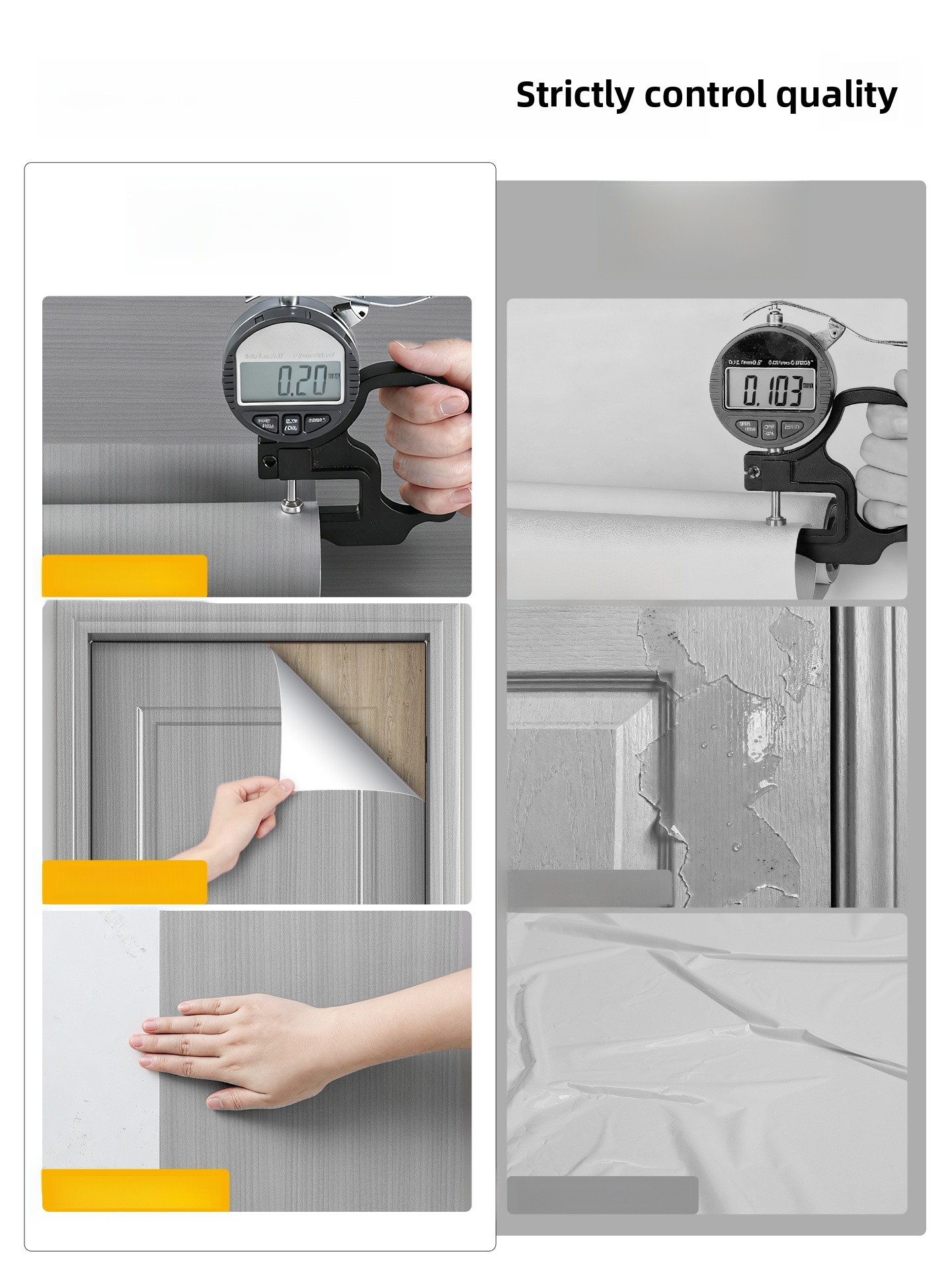 New Chinese Style Door Sticker - Woodworking Glue avis et prix