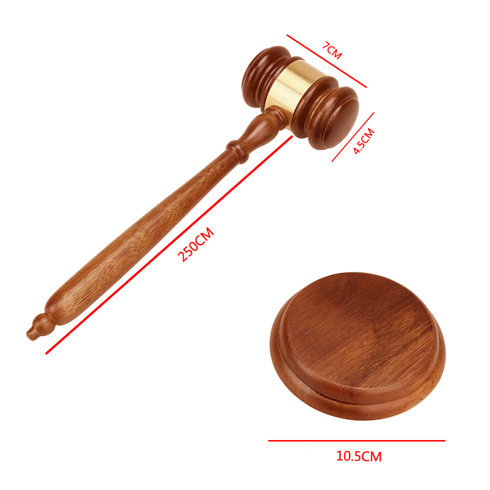 Wooden Judge Hammer Handcrafte - Woodworking Auctions avis et prix
