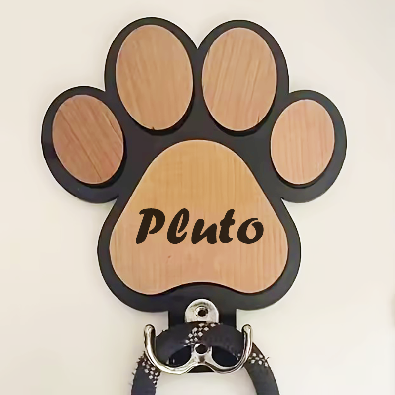 Custom Name Logo Wooden Paw Pr - Woodworking Logos avis et prix