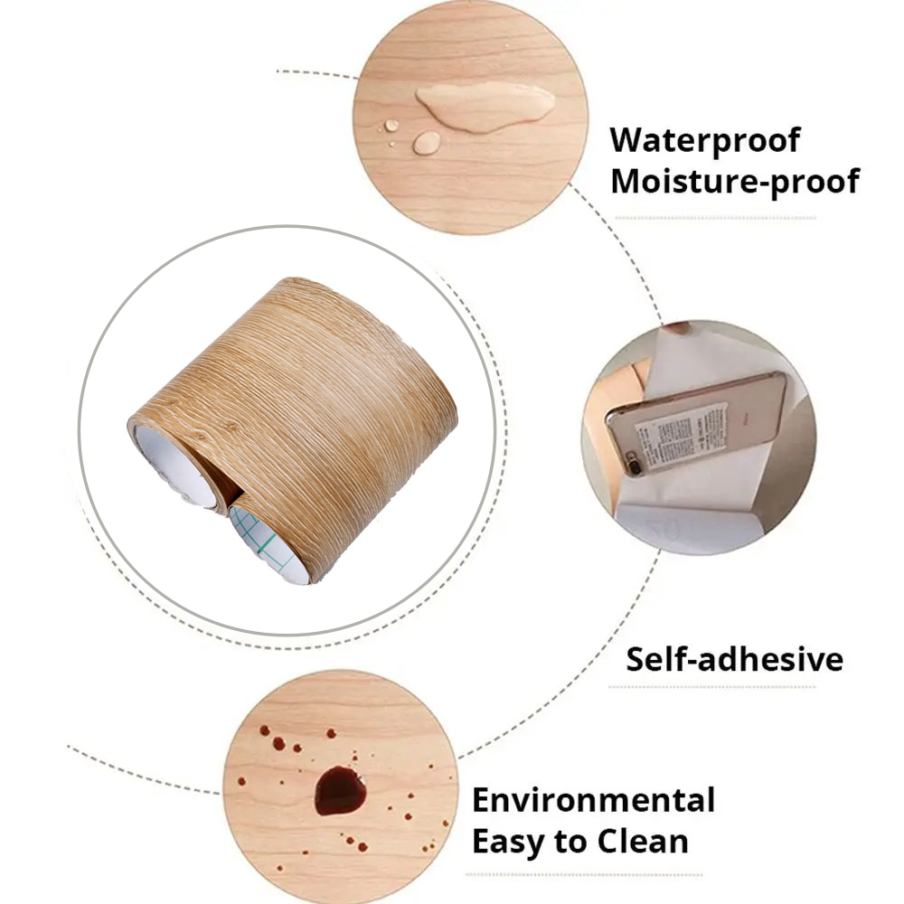 1 Roll 8cmx5m Self-adhesive Ta - Xfasten Woodworking Tape avis et prix