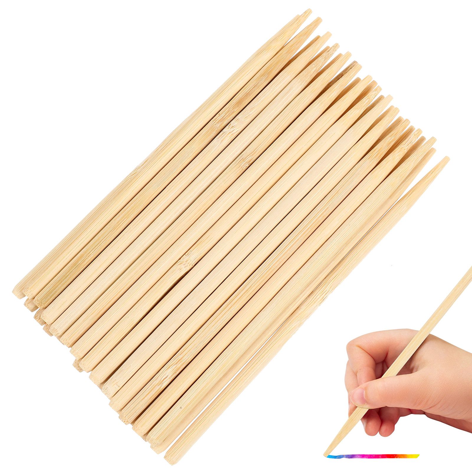 30pcs Scratch Bamboo Pens Wax  - Woodworking Art avis et prix