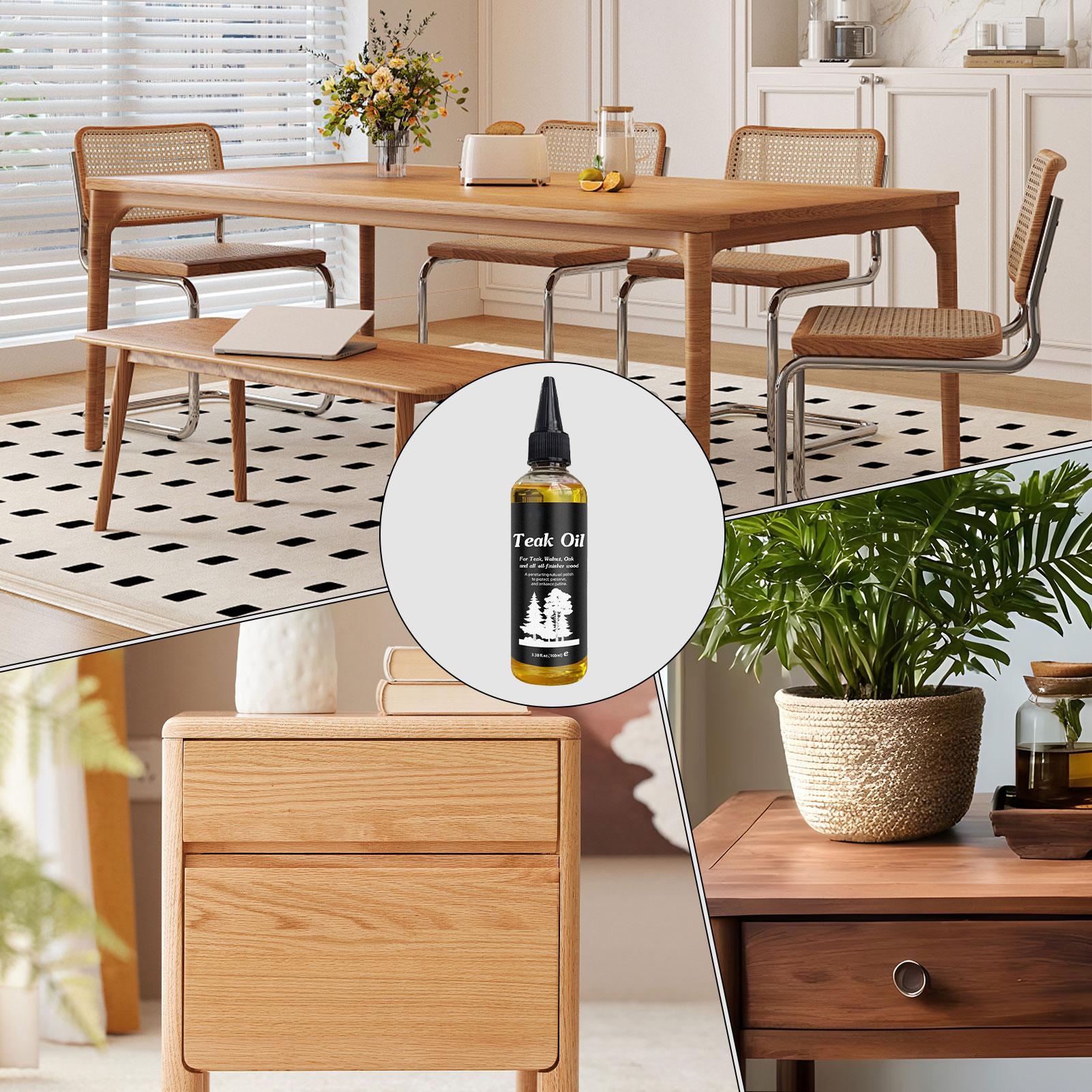 100ml Furniture Oil Wood Polis - Woodworking Oil Finish avis et prix