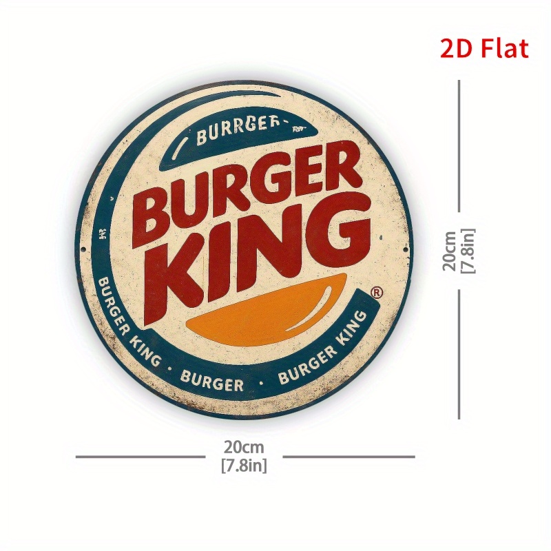 Burger King Retro wooden logo  - Woodworking Logos avis et prix