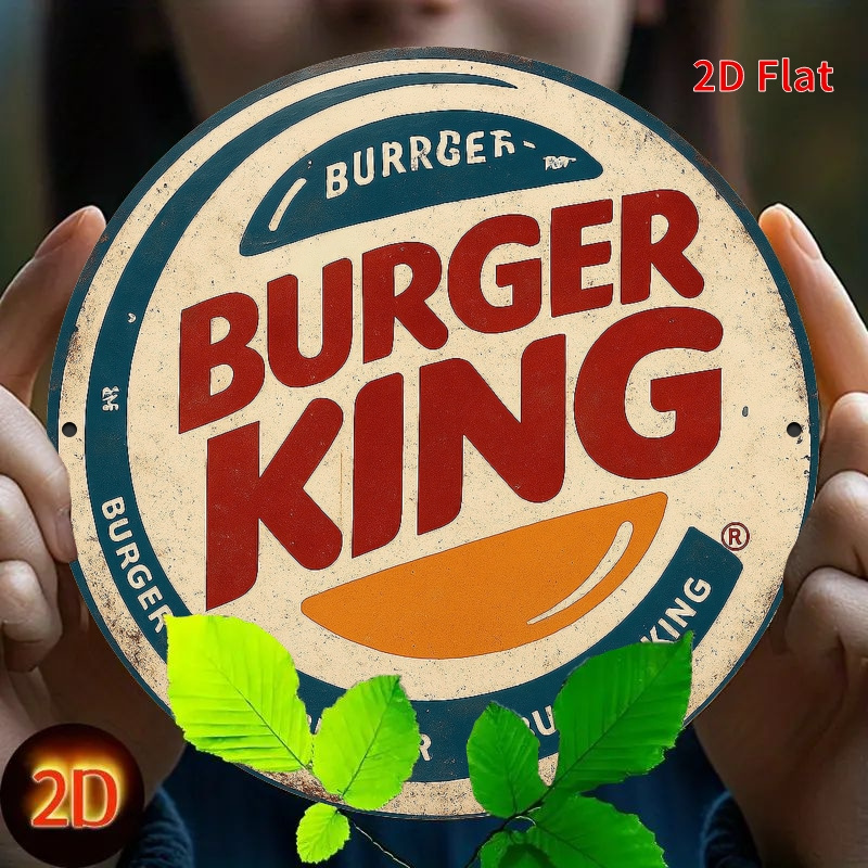 Burger King Retro wooden logo  - Woodworking Logos avis et prix