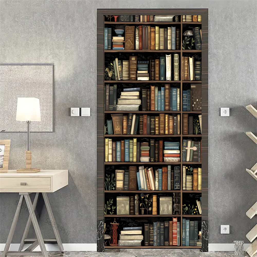 Wooden Door Mural Decal Sticke - Woodworking Glue avis et prix
