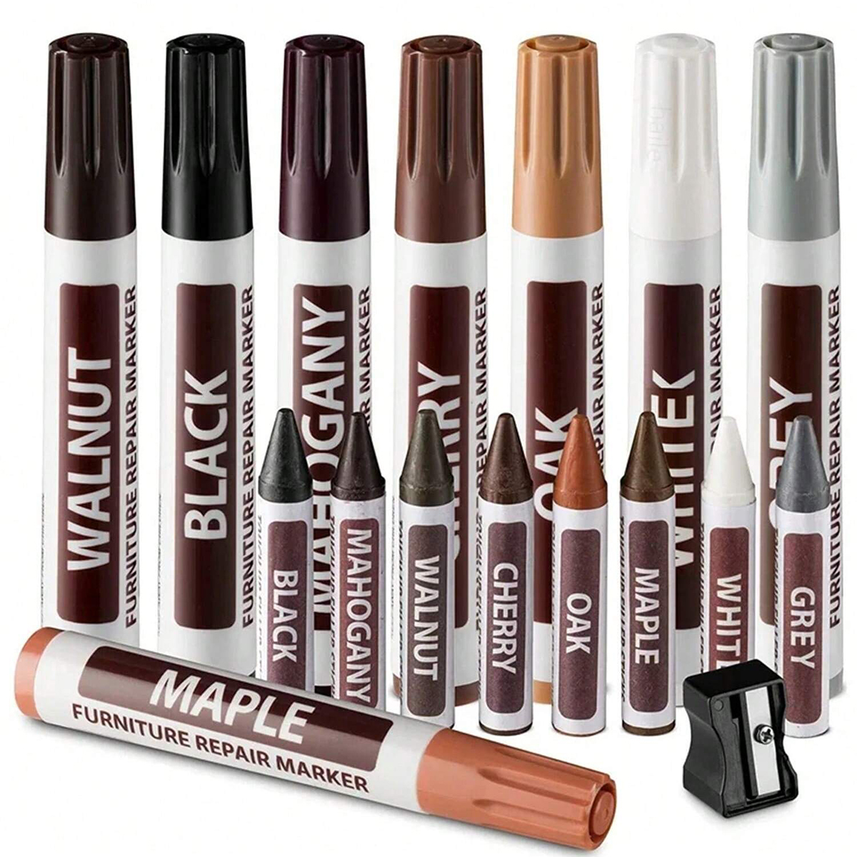 6-21Pcs Furniture Touch Up Kit - Woodworking Oil Finish avis et prix