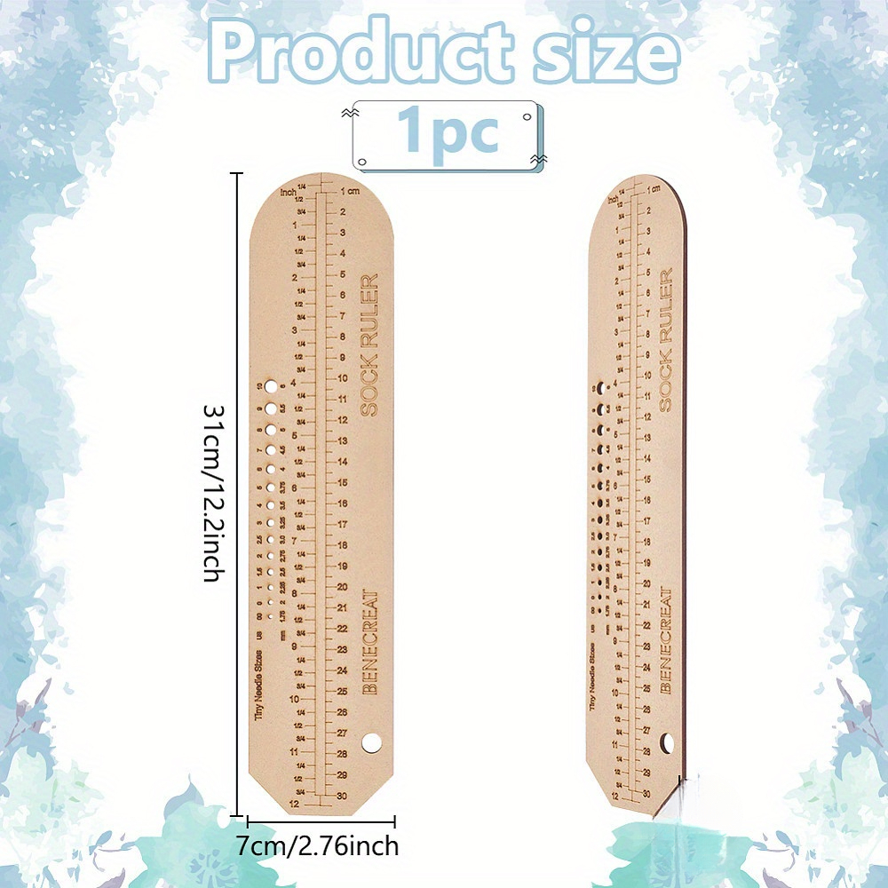 Flat 2D Wooden Sock Knitting R - Woodworking Art avis et prix