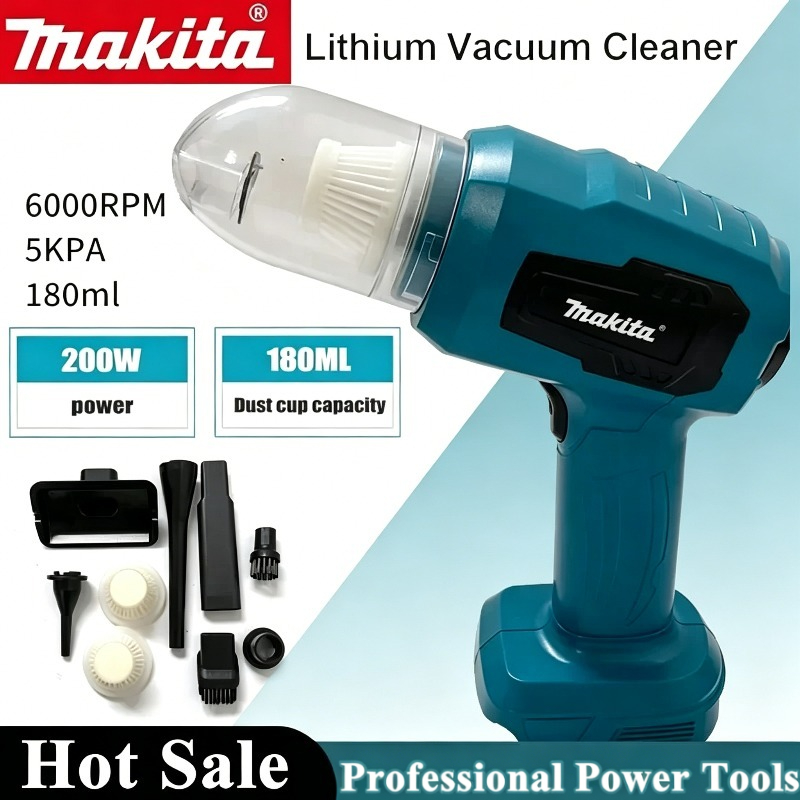 Makita 18v Cordless Mini Car V - Woodworking Dust Collection avis et prix