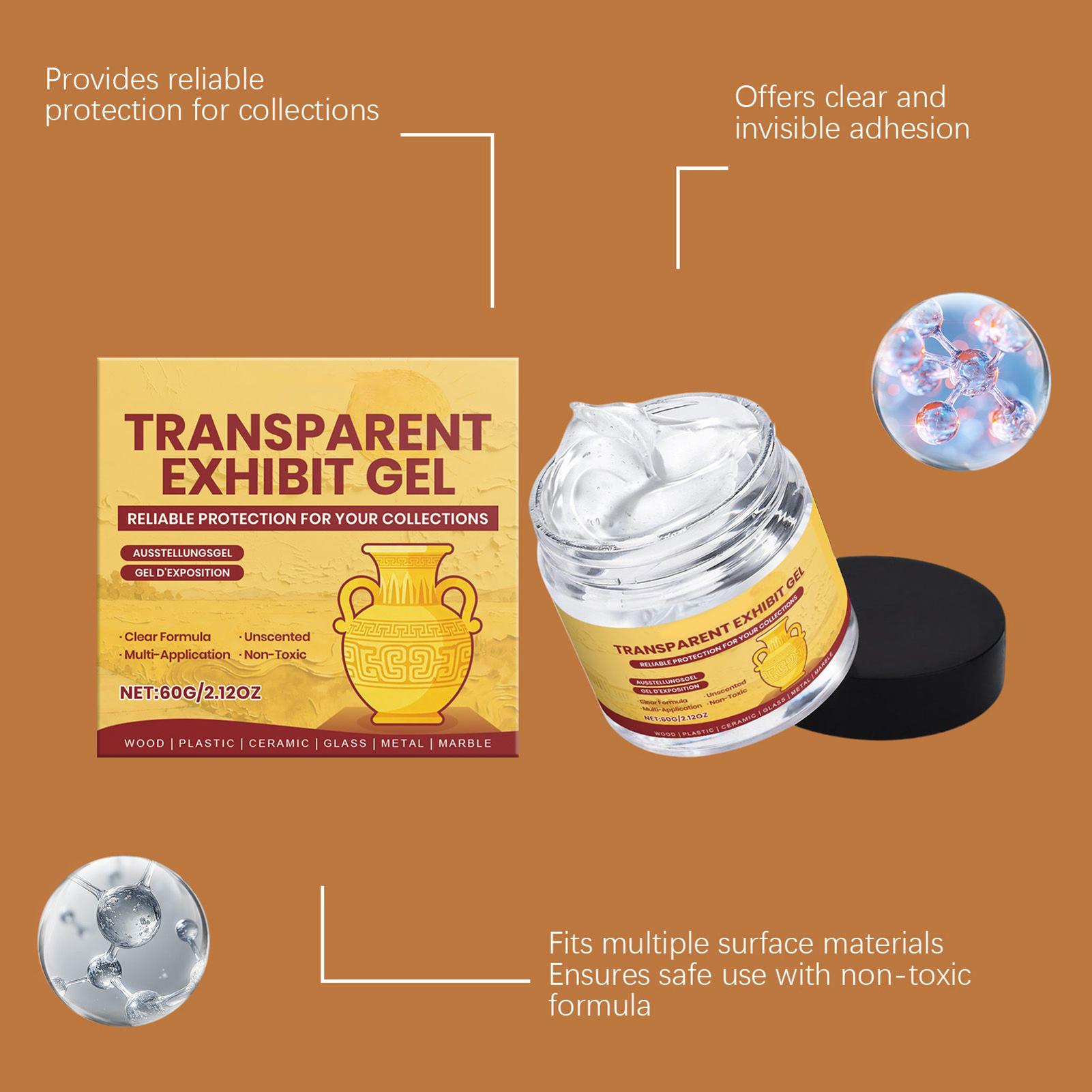 Clear Removable Exhibit Gel -  - Woodworking Women avis et prix