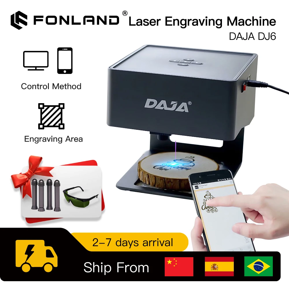 DAJA Laser Engraver CNC DIY DJ - Woodworking Logos avis et prix