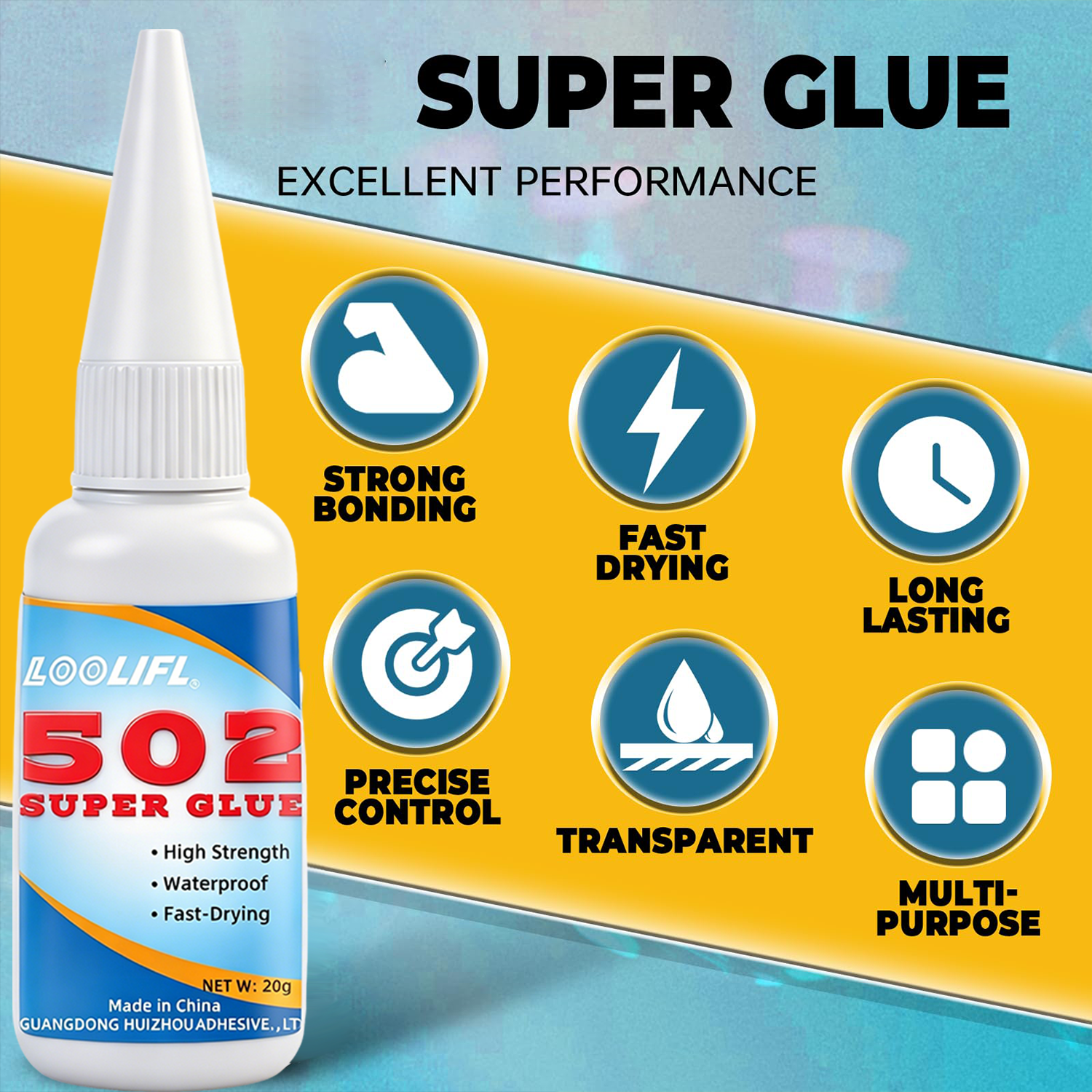 LOOLIFL502 Super Glue extra st - Woodworking Glue avis et prix