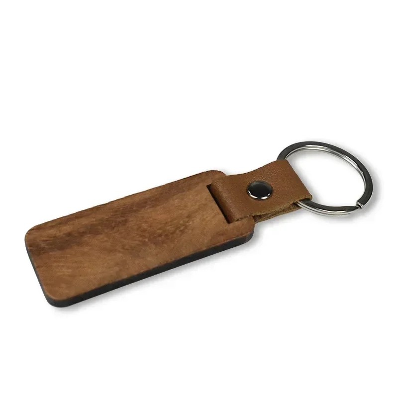 Laser Custom LOGO Wooden Keych - Woodworking Logos avis et prix