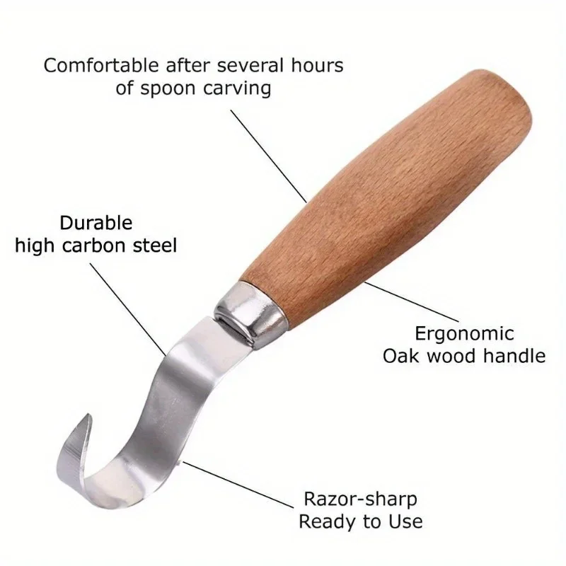 Wood Carving Knife Chisel Hook - Woodworking Essentials avis et prix