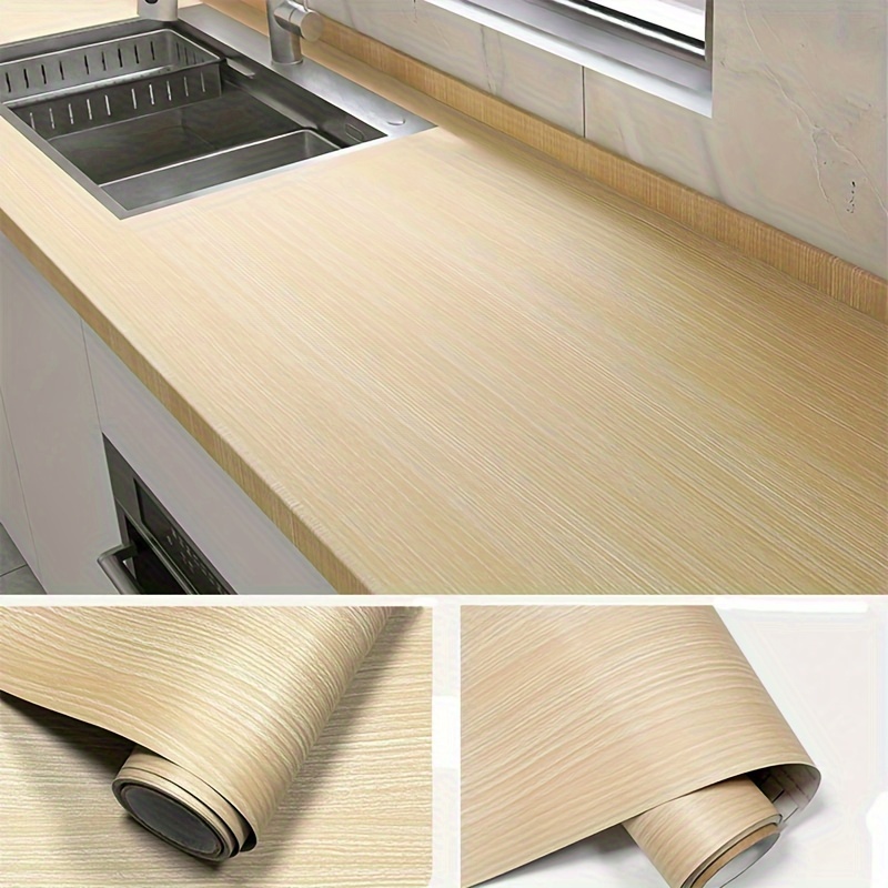 Peel and Stick Wood Grain Wall - Woodworking Oil Finish avis et prix