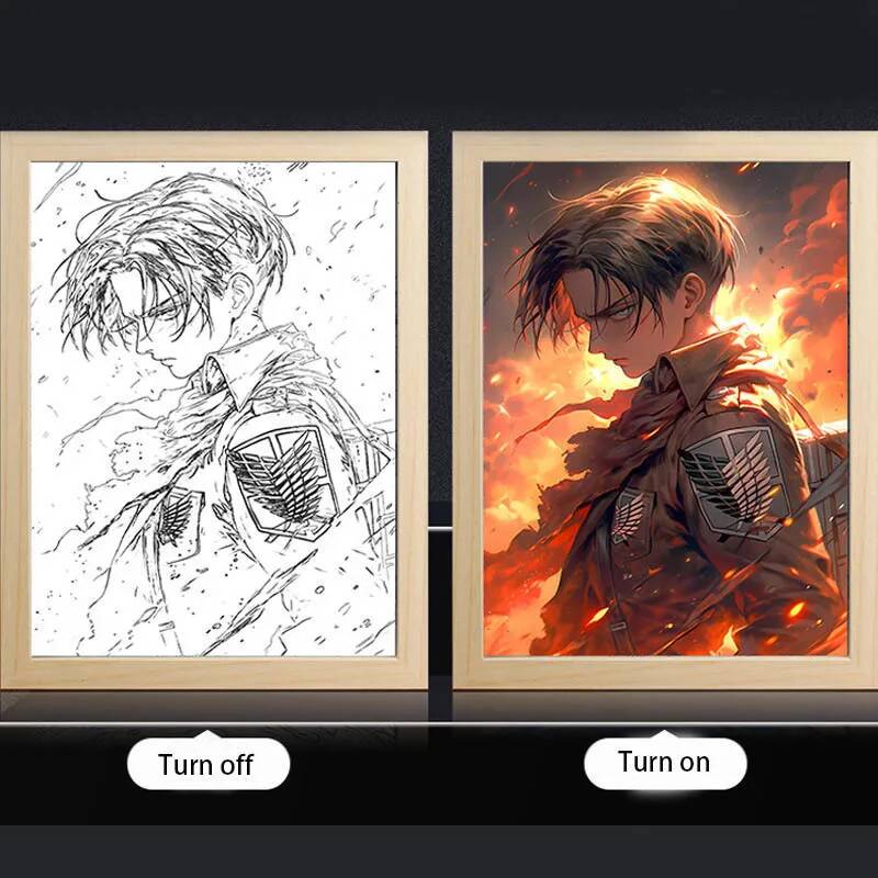 Anime Attack On Titan Led Ligh - Woodworking Ideas avis et prix