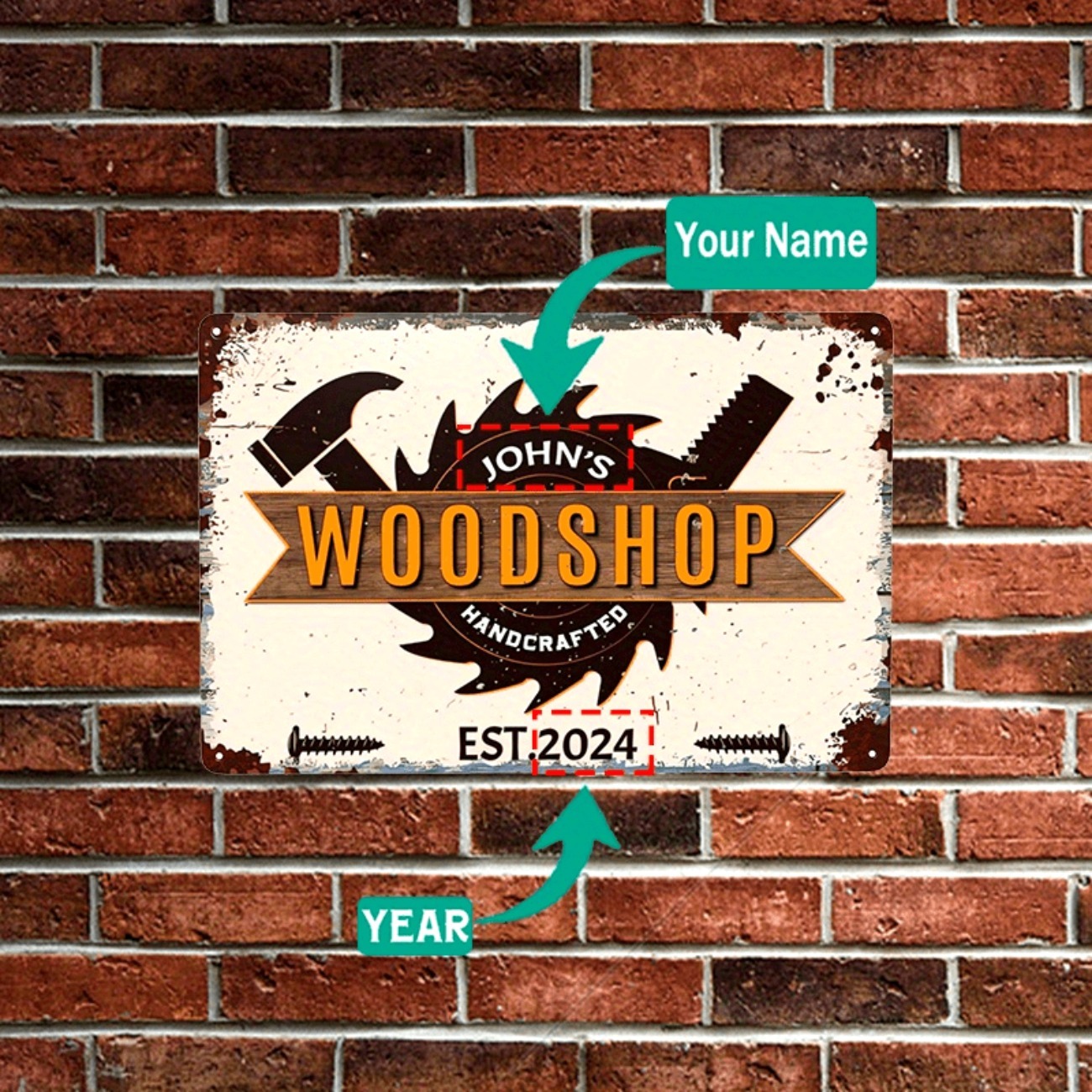 Custom Personalized Carpenter  - Woodworking Garage avis et prix
