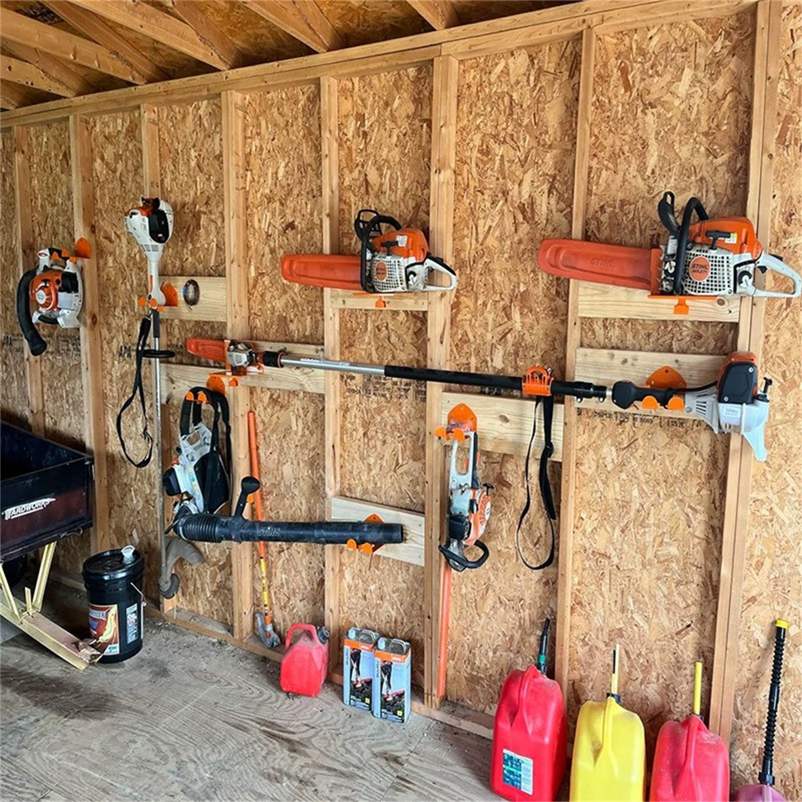 Adjustable Chainsaw Wall Mount - Woodworking Garage avis et prix