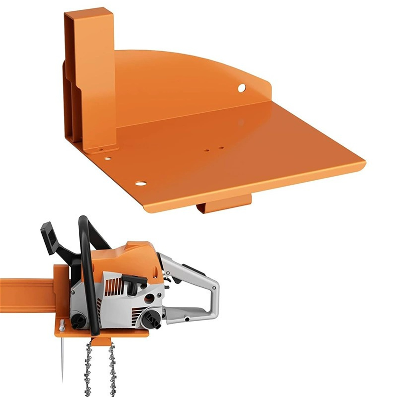Adjustable Chainsaw Wall Mount - Woodworking Garage avis et prix
