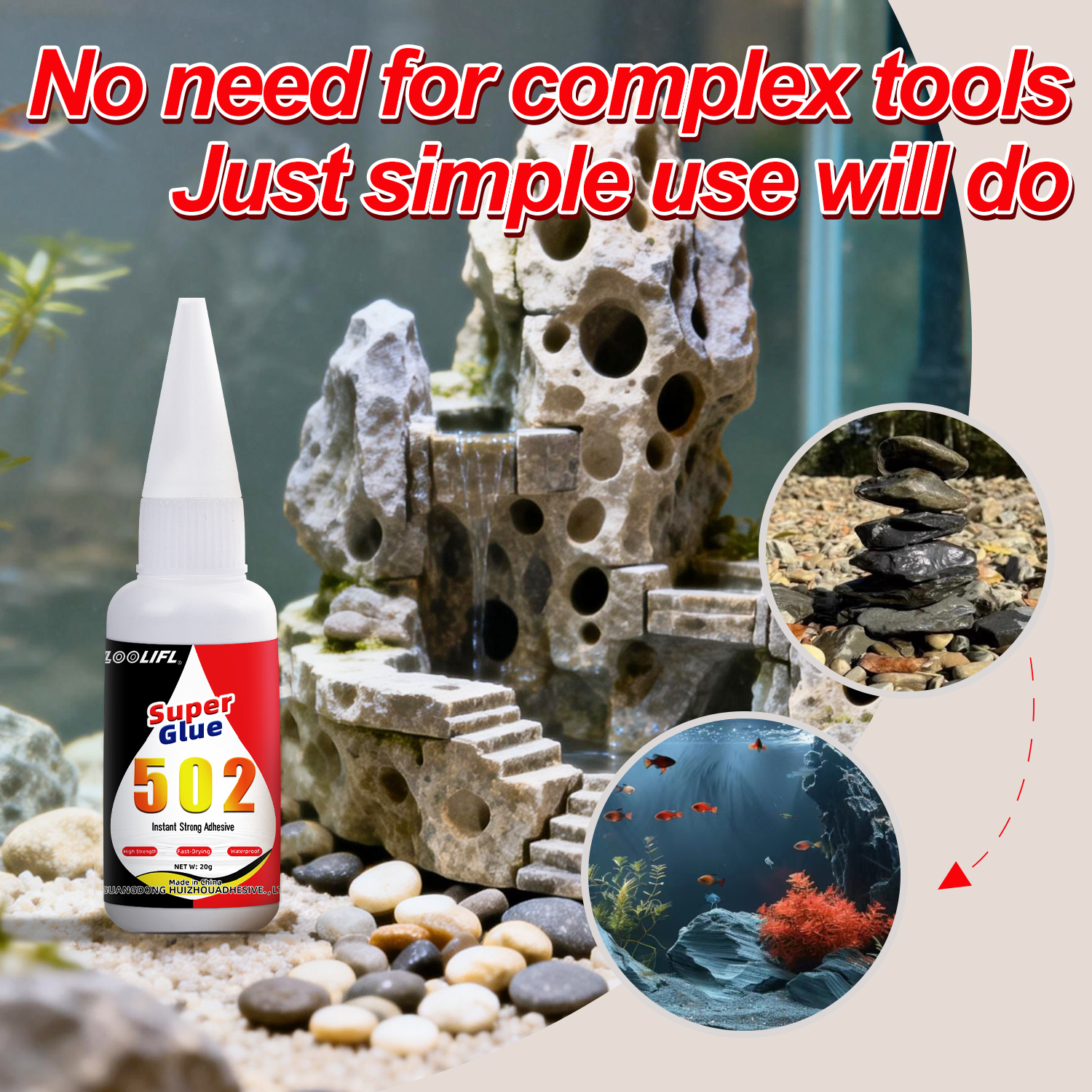 Looufl502 Strong Adhesive 1/3/ - Woodworking Epoxy avis et prix