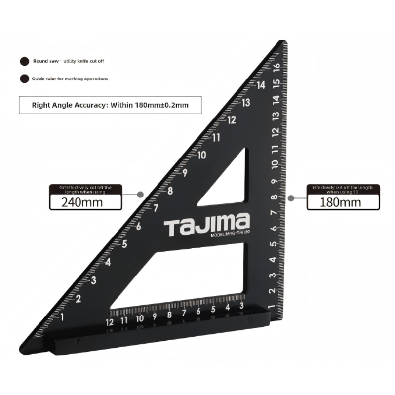 Tajima MRG-TR1180-CHN Precisio - Woodworking Essentials avis et prix