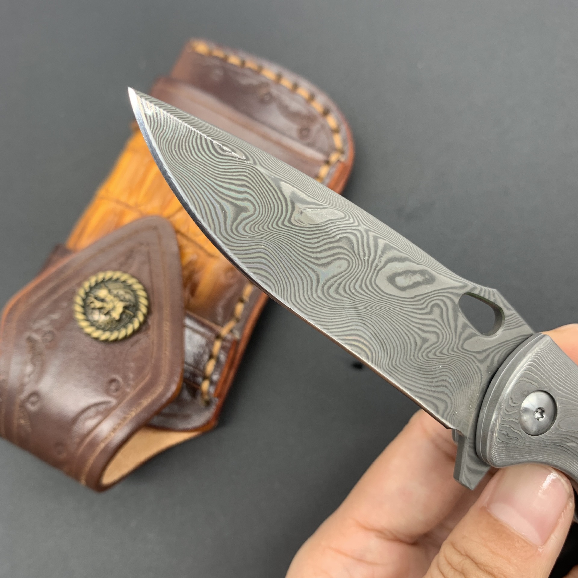 RHON 3.14inch Premium Damascus - Woodworking Usa avis et prix