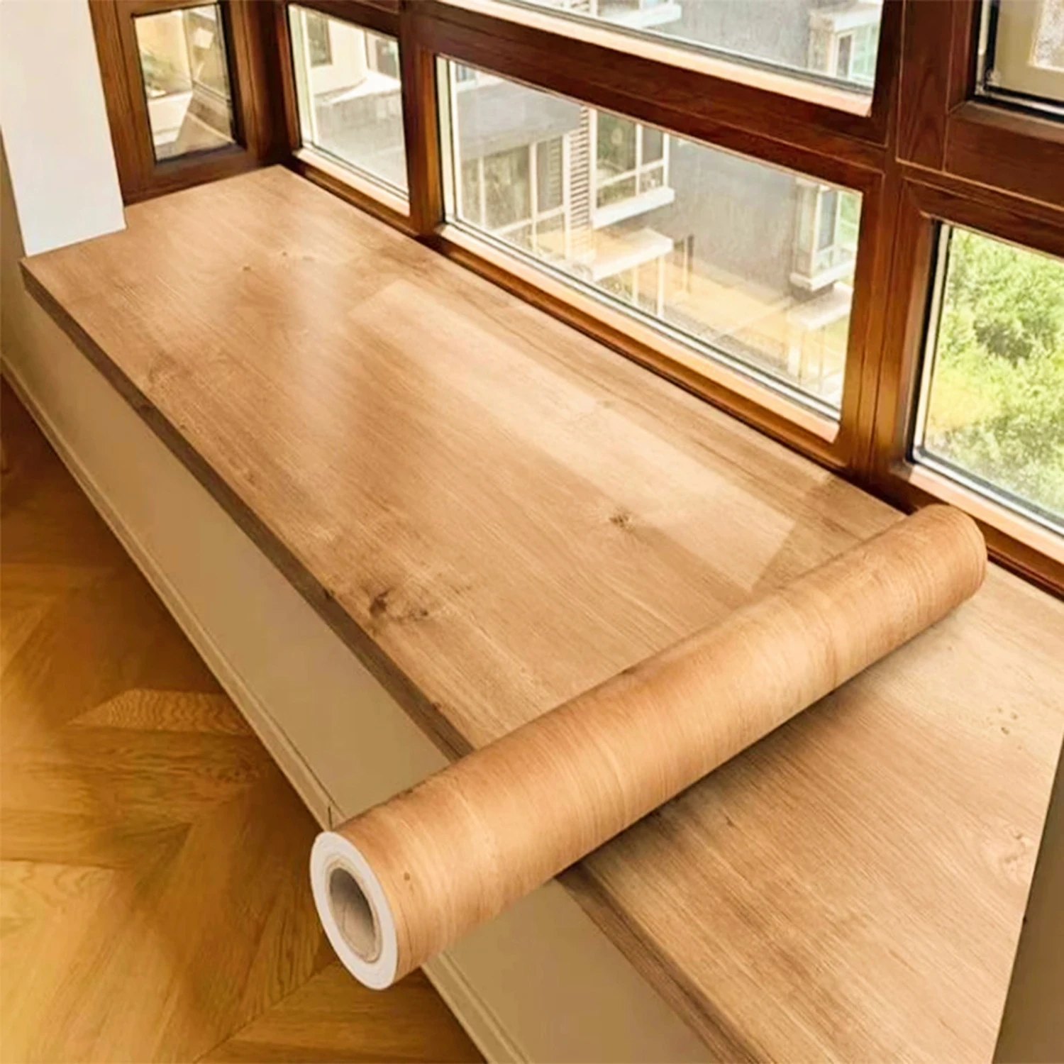 1 Roll PVC Oil-Proof Wood Grai - Woodworking Oil Finish avis et prix