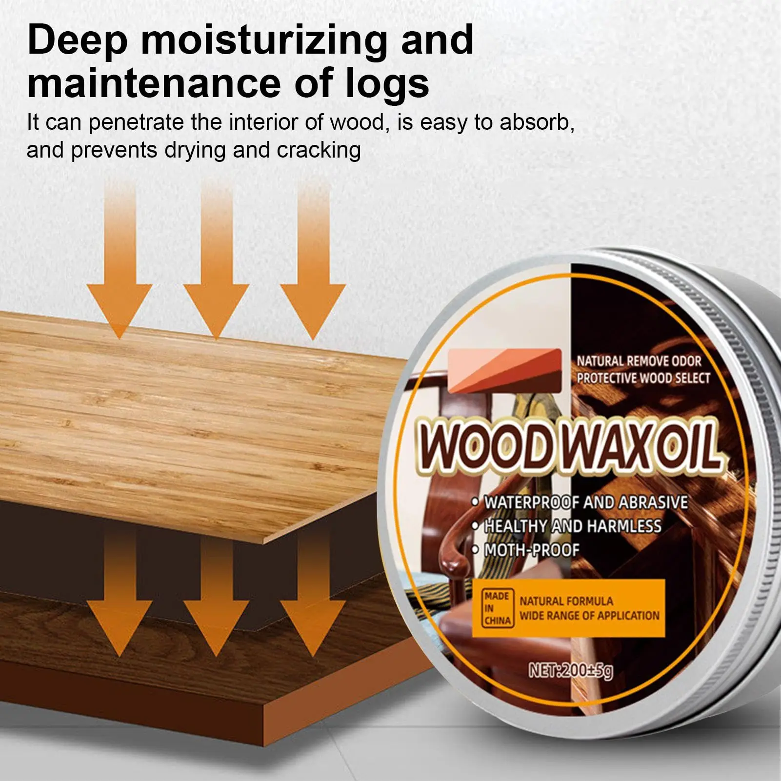 Wooden Beeswax Furniture Polis - Woodworking Oil Finish avis et prix