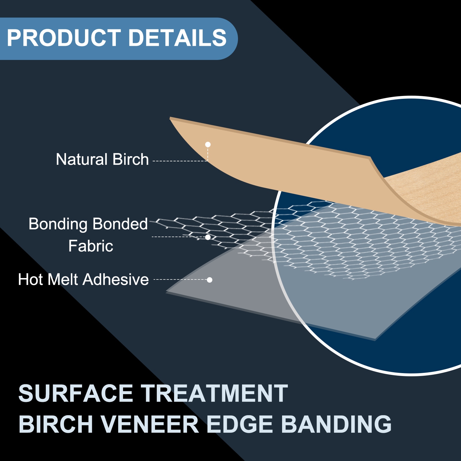 Birch Edge Banding 7.62m/15m W - Xfasten Woodworking Tape avis et prix