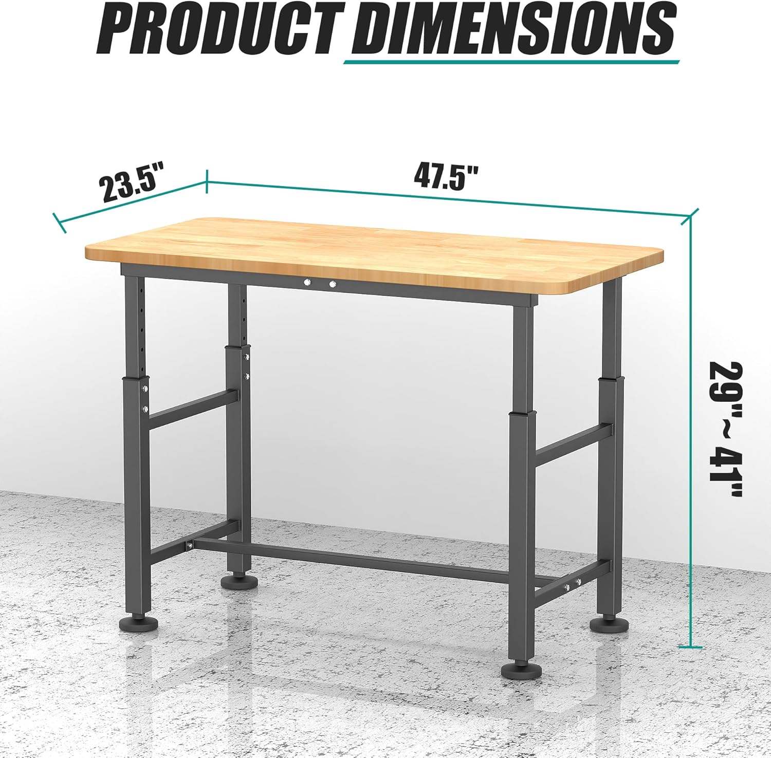 Adjustable Height Work Table G - Woodworking Garage avis et prix