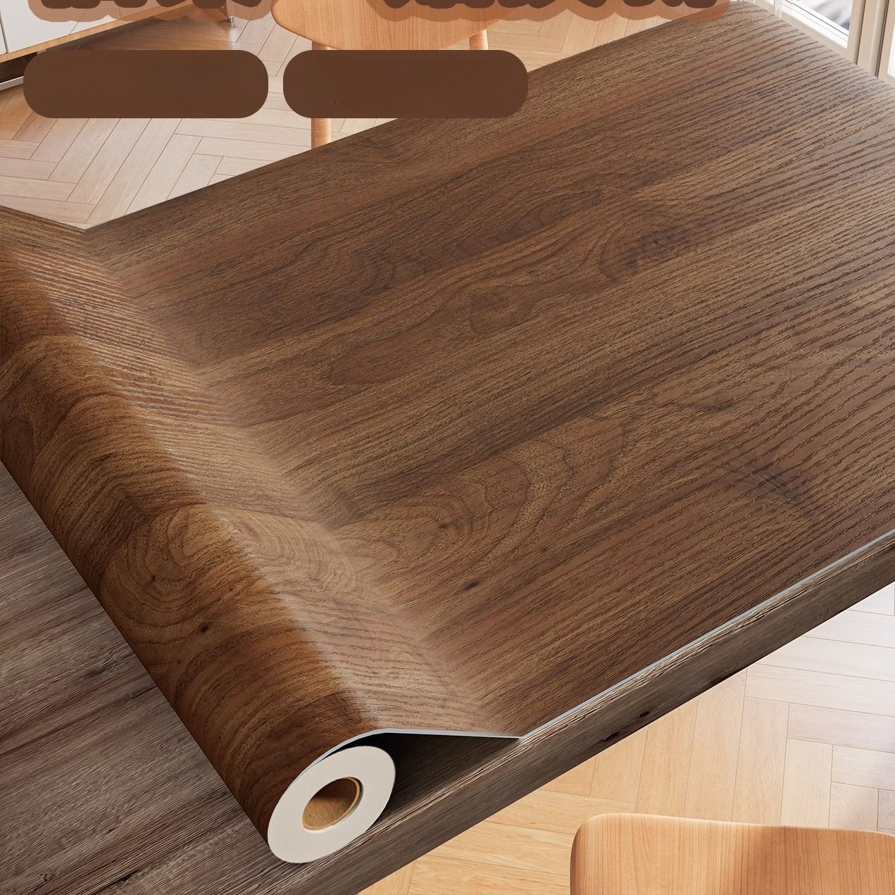 Thickened Book Desktop Sticker - Woodworking Oil Finish avis et prix