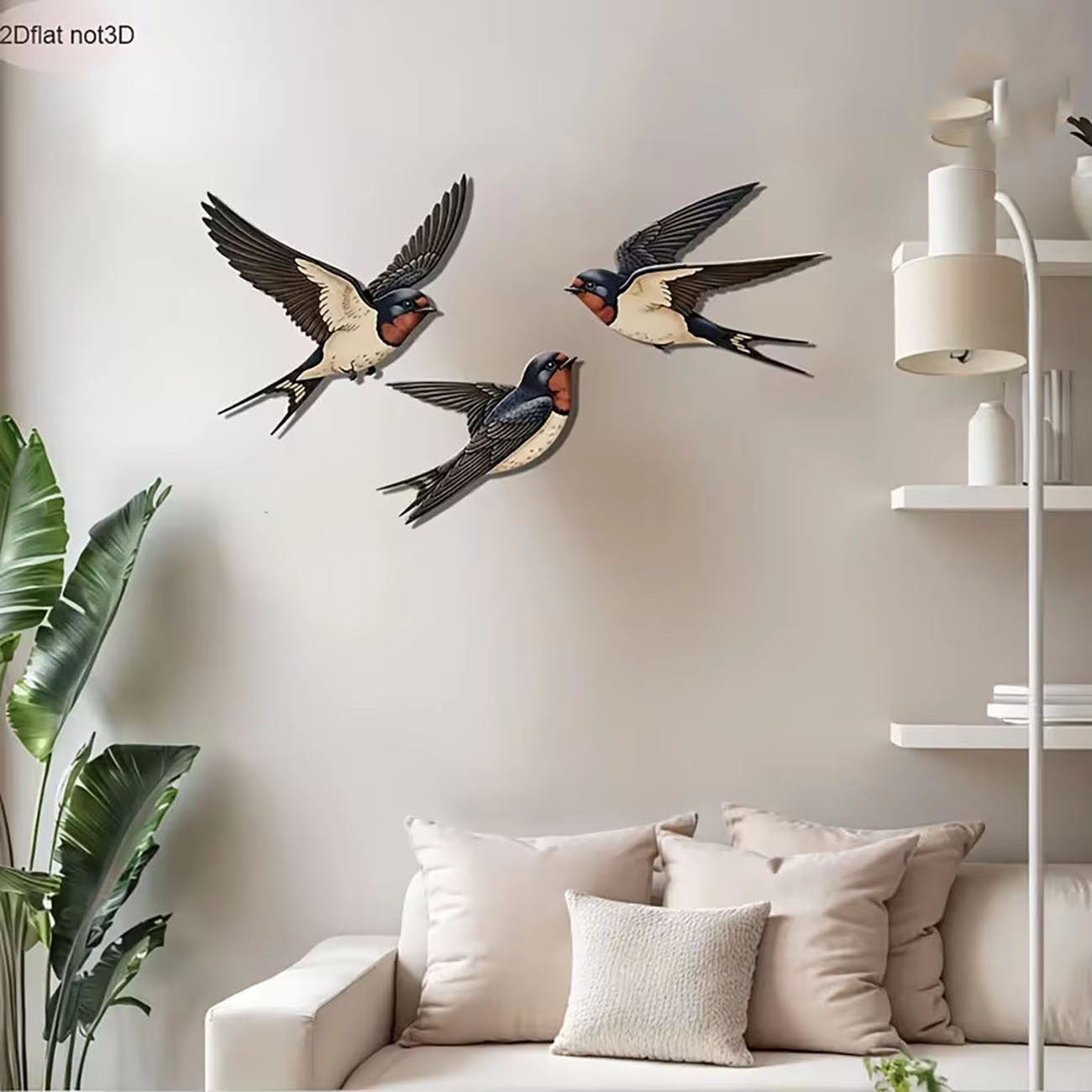 3Pcs 2D Swallow Wooden Wall De - Xfasten Woodworking Tape avis et prix