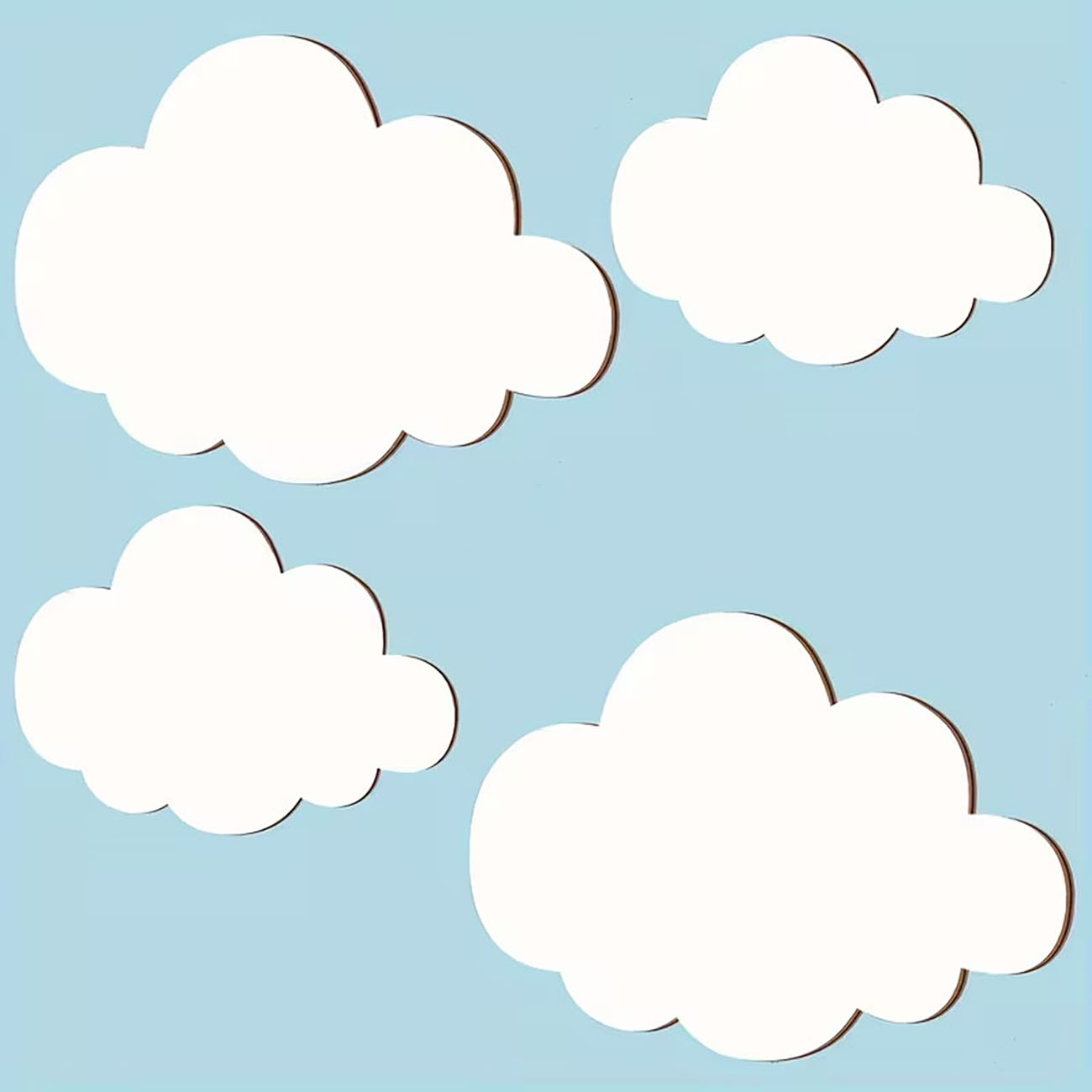 6Pcs Cloud & Eyelash Wooden Wa - Xfasten Woodworking Tape avis et prix