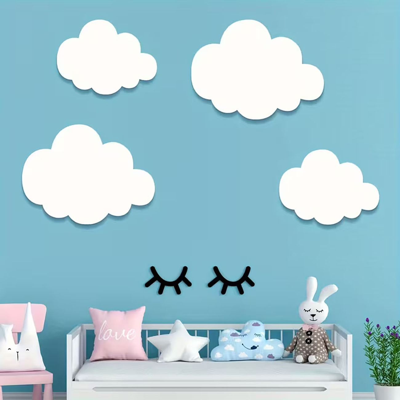 6Pcs Cloud & Eyelash Wooden Wa - Xfasten Woodworking Tape avis et prix