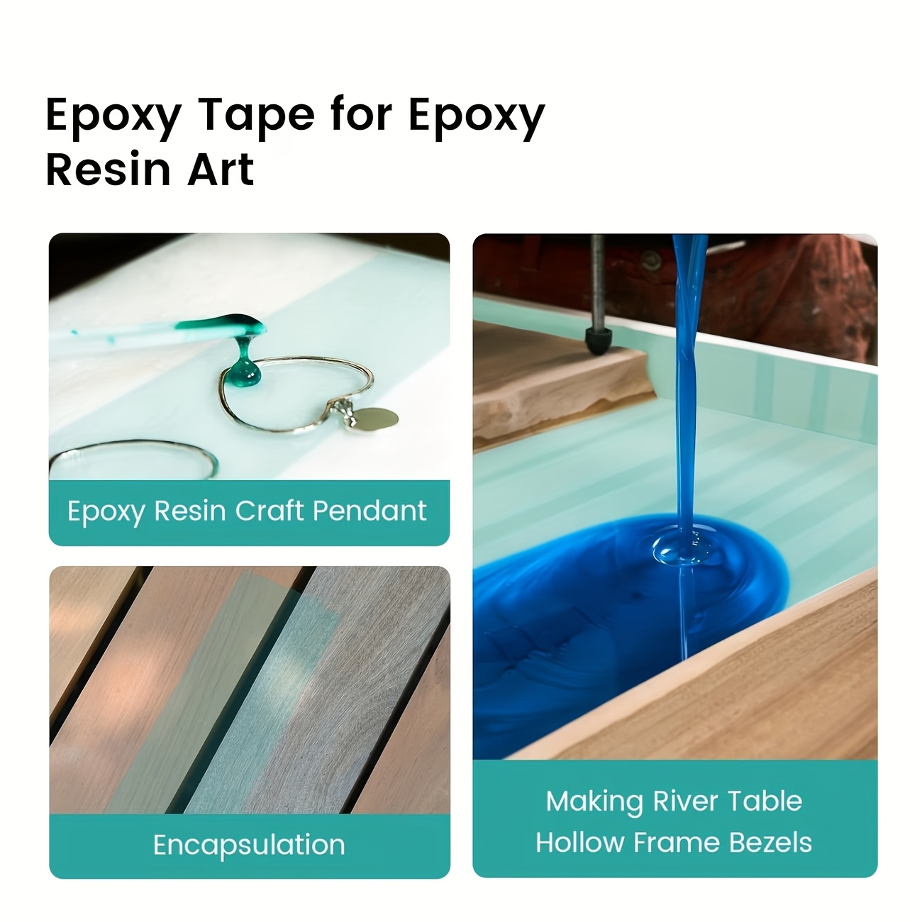 YITAPE Green Epoxy Resin Tape  - Woodworking Epoxy avis et prix