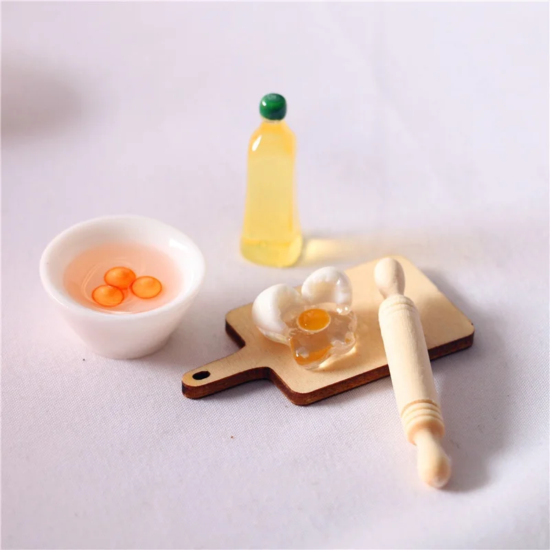 5Pcs/Set Cute Rolling Pin Egg  - Woodworking Oil Finish avis et prix