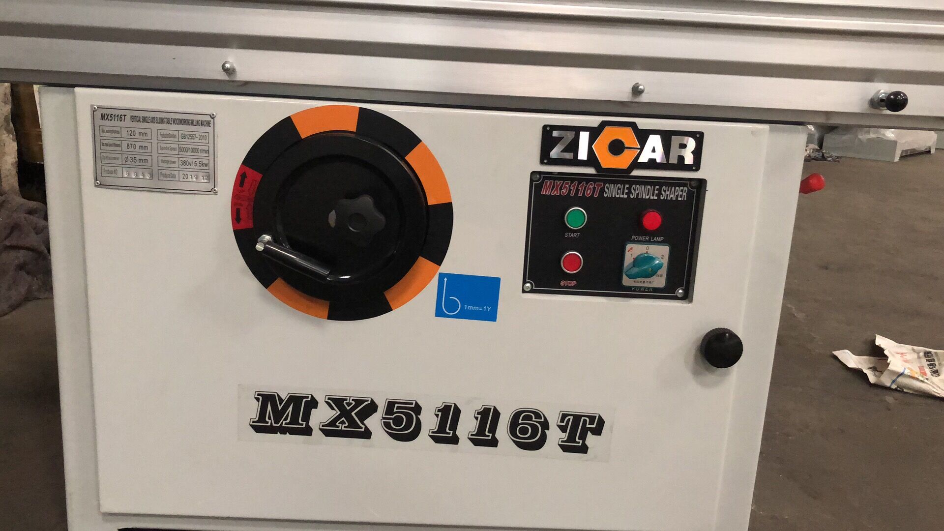ZICAR Popular Spindle Moulder  - Zicar Woodworking Machine avis et prix